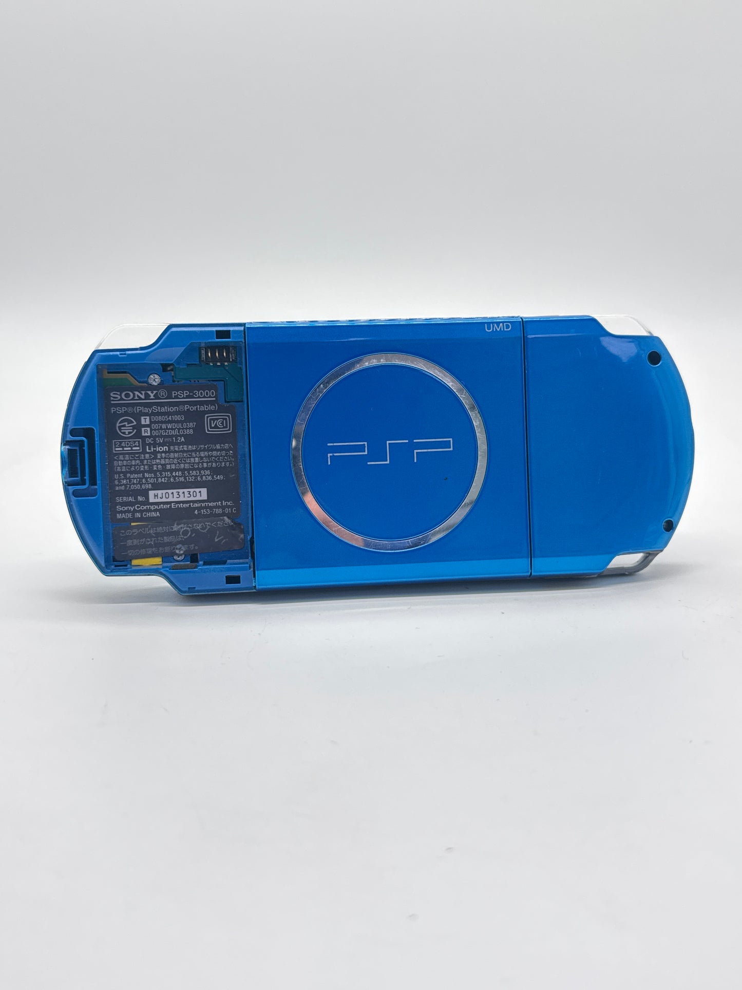 Sony PSP-3000 Blue Console #236 No Battery or Lid No Charger Broken Right Buttons AS IS