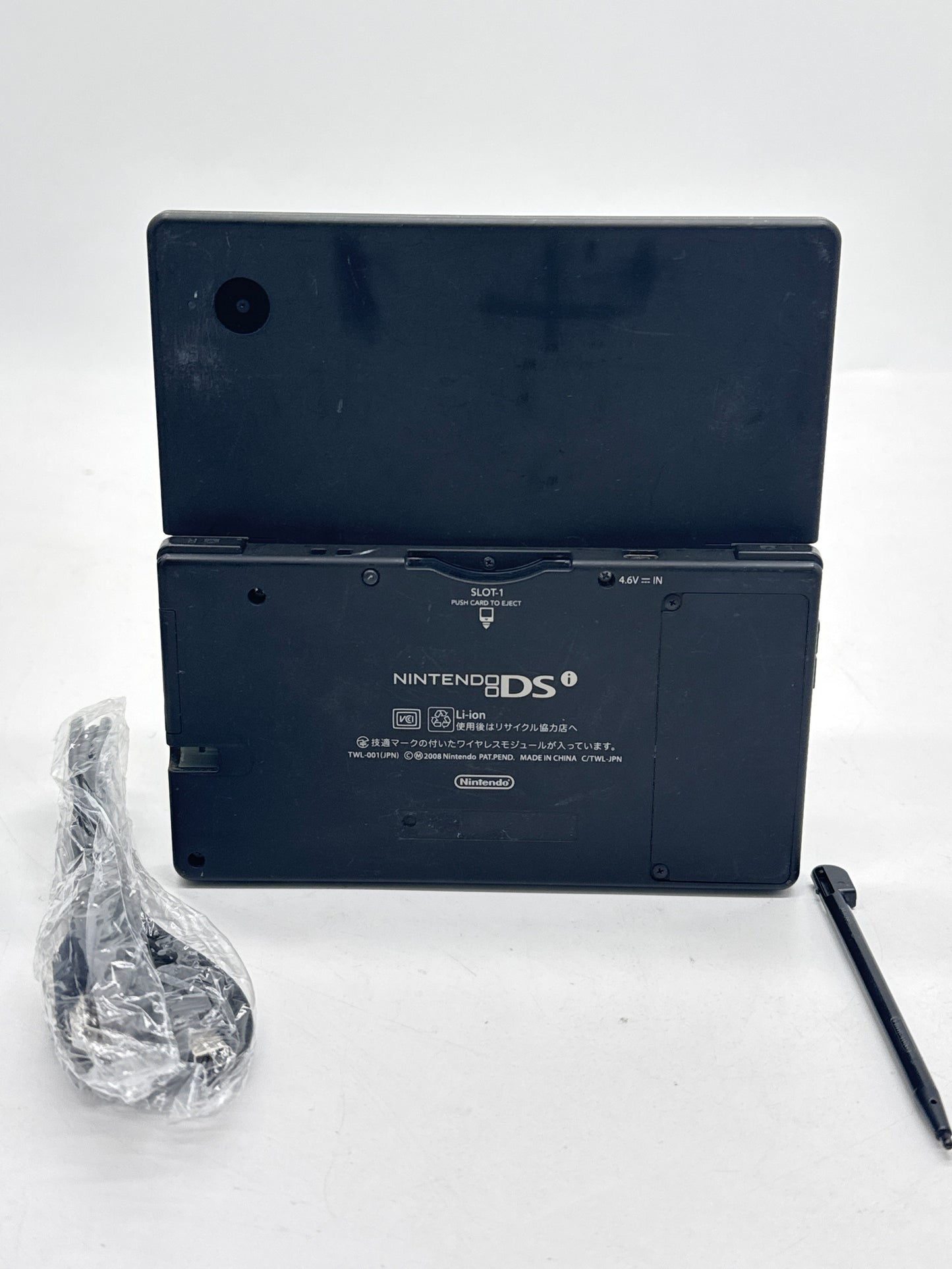 Nintendo DSi TWL-001(JPN) Black Console #347 w/ Stylus & Charger