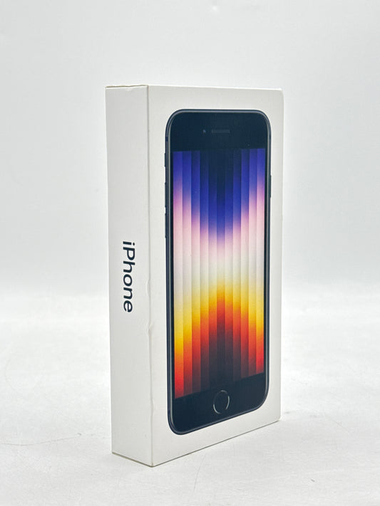 Open Box T-Mobile Apple iPhone SE 3rd Gen A2595 64GB Midnight - Remotely Managed