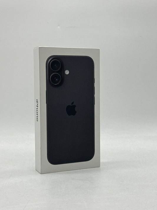 AT&T Apple iPhone 16 A3081 128GB Black - New Sealed in Box