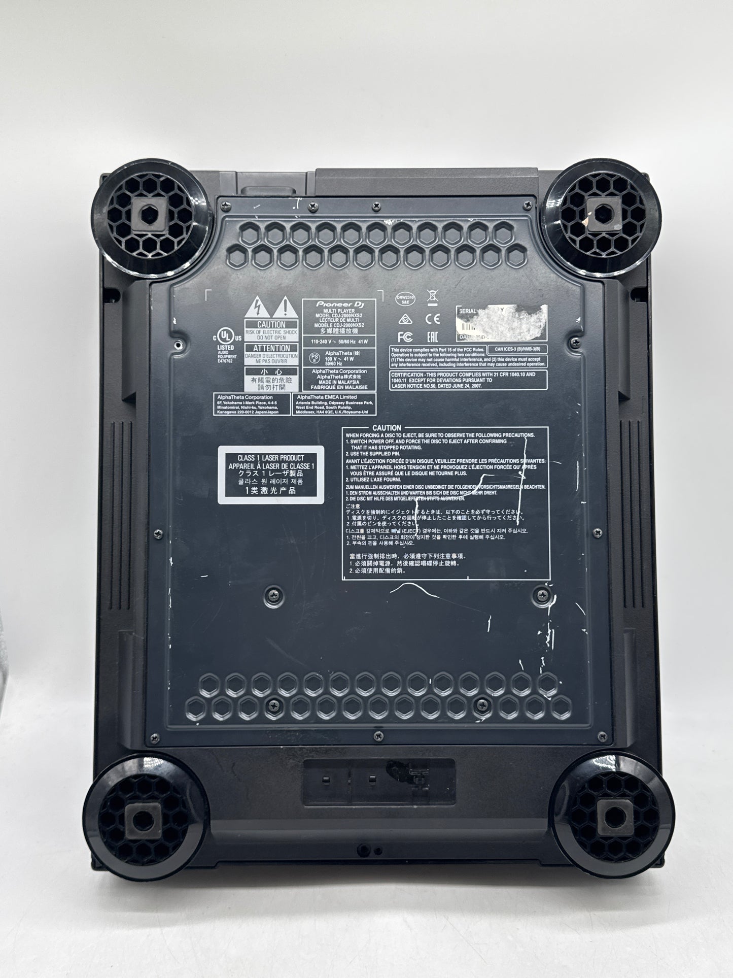 Pioneer DJ CDJ-2000NXS2 Professional Multi-Player - Read!