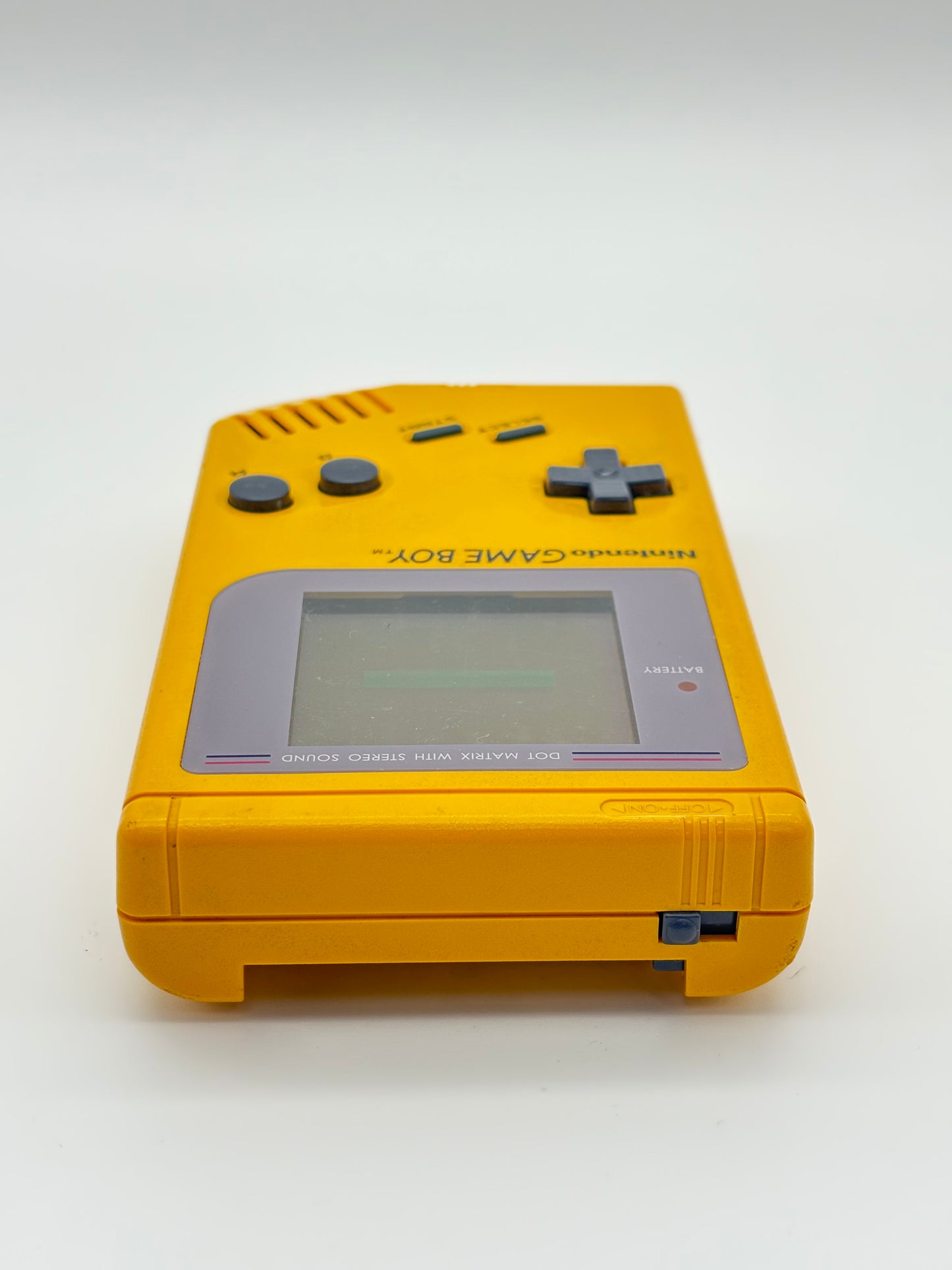 Nintendo Game Boy DMG-001 Yellow Handheld Console #34