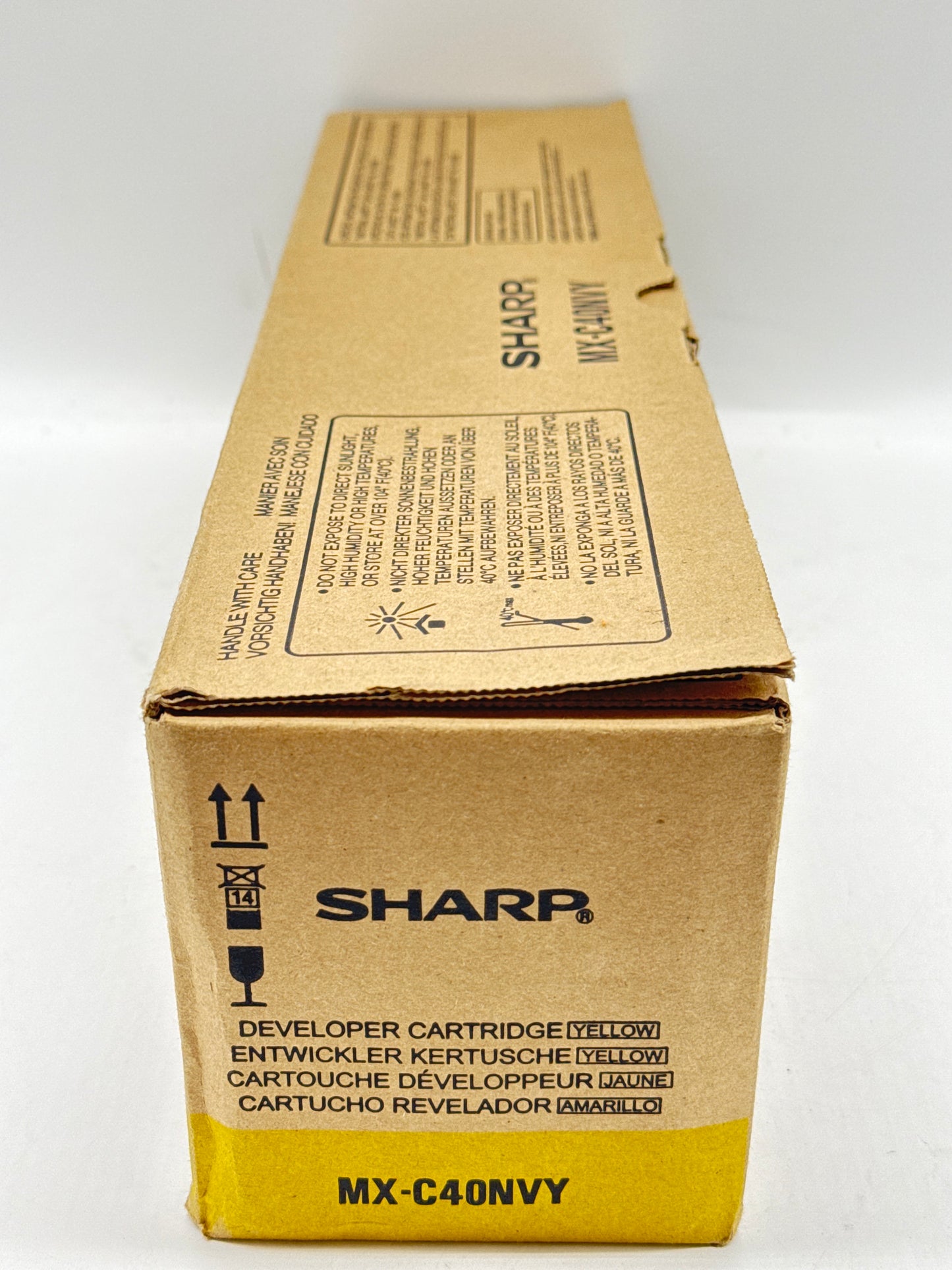 Genuine Sharp MX-C40NVY Yellow Developer