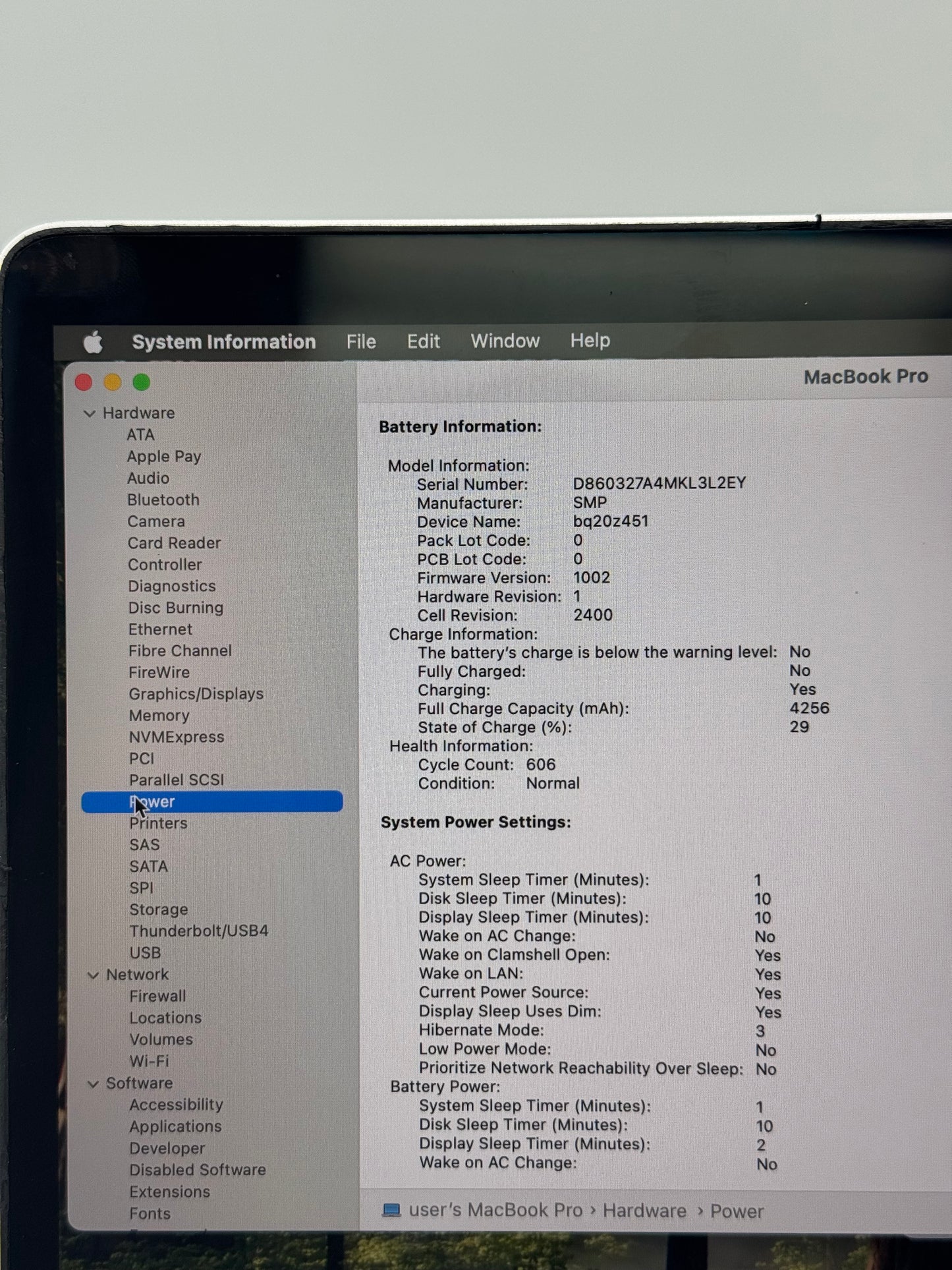 2020 Apple MacBook Pro 13" A2289 Core i5 1.4Ghz 256GB SSD 8GB RAM