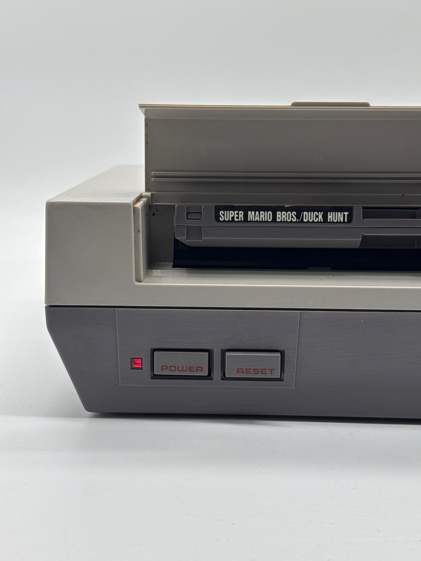 1985 Original NES 001 Nintendo System Bundle w/ Super Mario Bros, Power Cable & Video Cables - Used