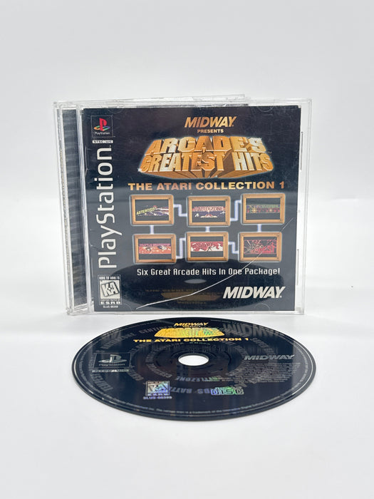 Midway Arcade's Greatest Hits: The Atari Collection 1 (Sony PlayStation 1, PS1) Cracked Case