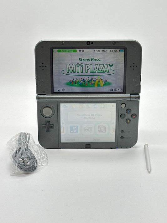 Nintendo “New” 3DS XL LL Metallic Gray RED-001 Console #5