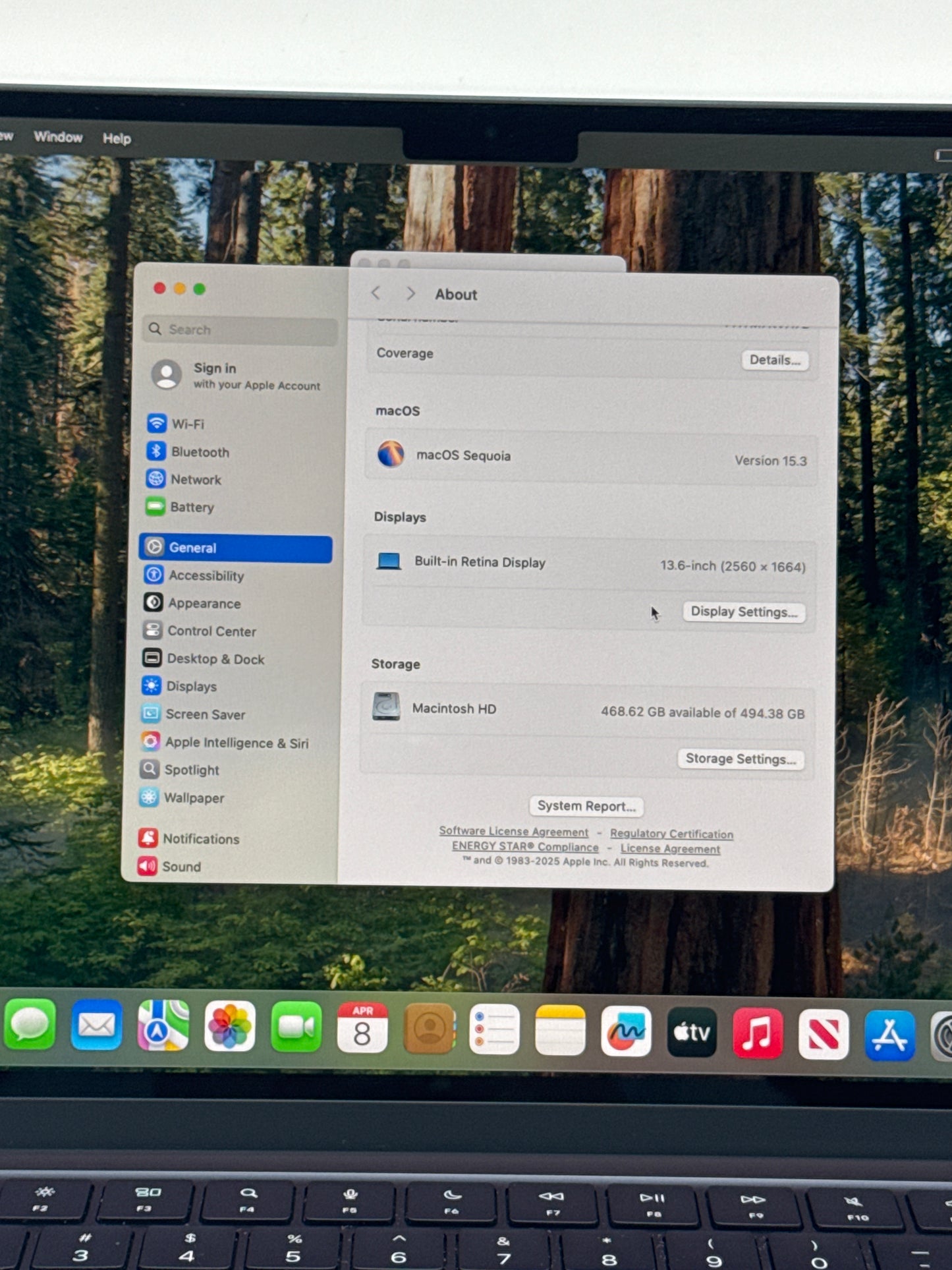 2025 Apple MacBook Air 13.6" A3240 M4 10C-CPU 10C-GPU 16GB RAM 512GB SSD 12 Cycle