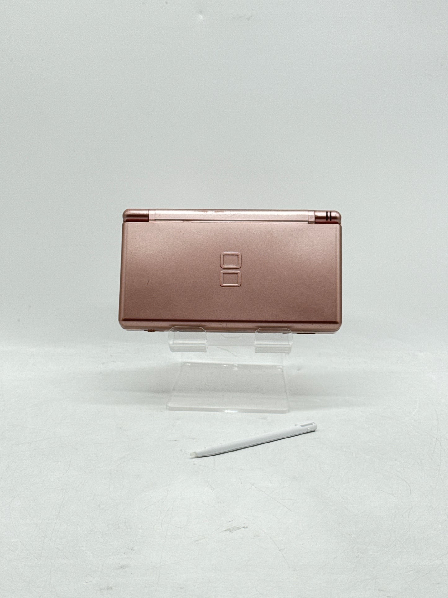 Nintendo DS Lite USG-001 JPN Handheld Game Console Metallic Rose - Used-B