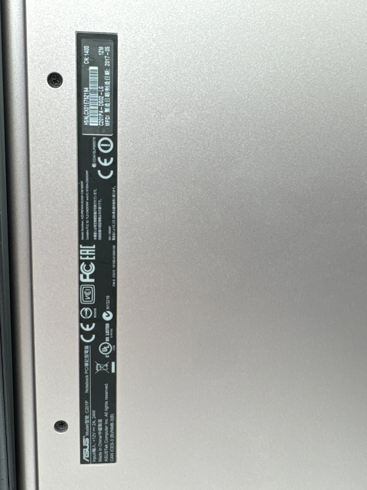 Lot of 3 ChromeBook - Untested