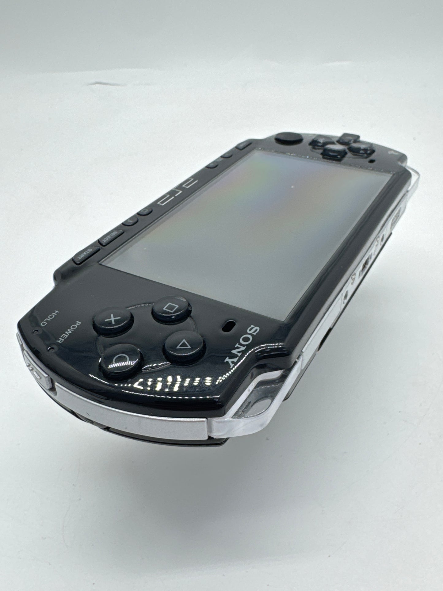 Sony PSP-2000 Piano Black Console #45 w/ 1200mAh Battery No Charger