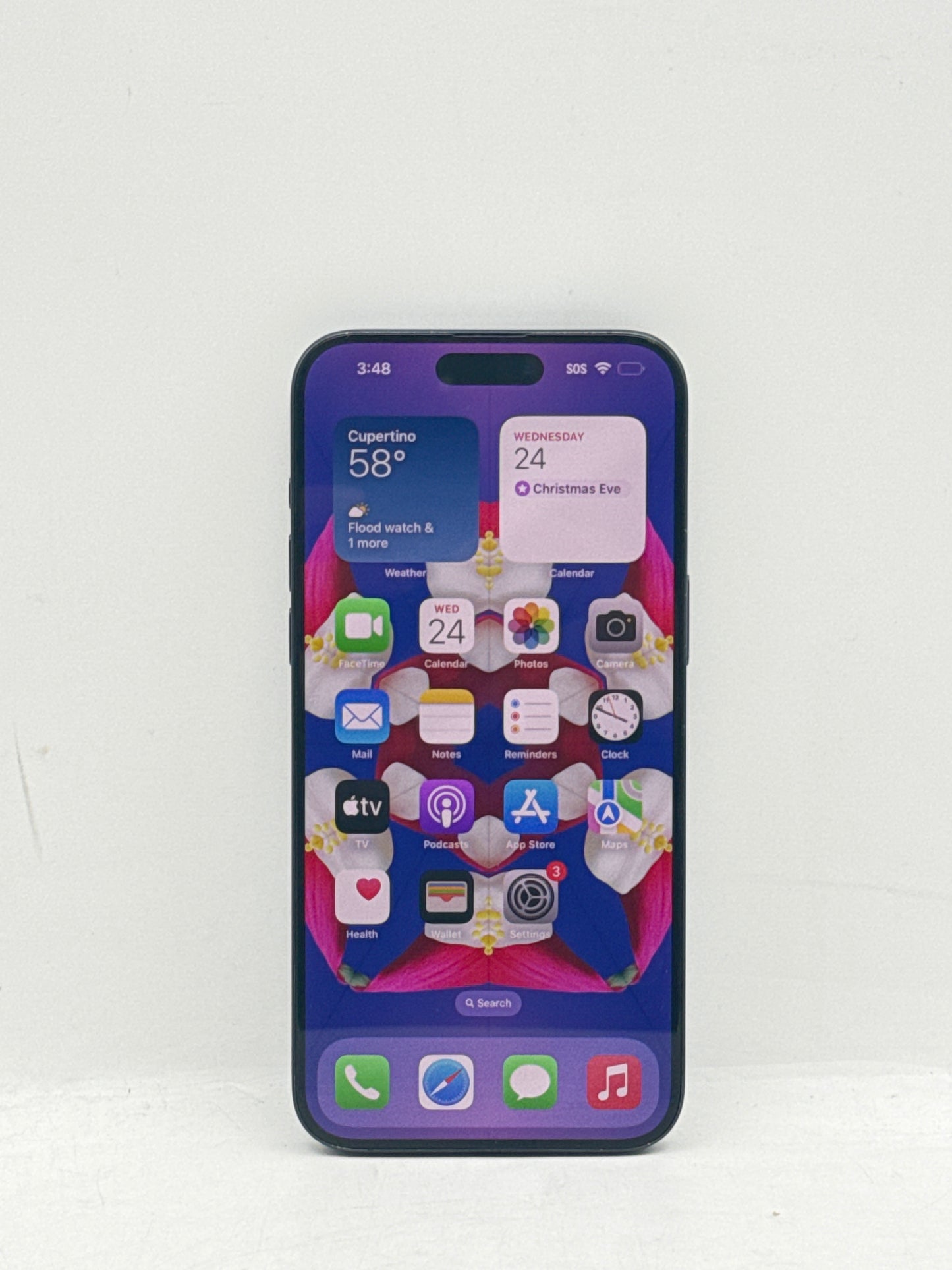 Unlocked Apple iPhone 15 Pro Max (A2849) 256GB - Blue Titanium - 90% BH