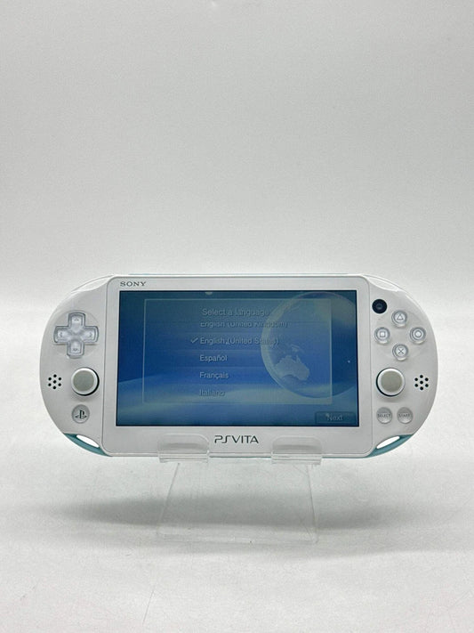 PS Vita PCH-2000 Light Blue Sony PlayStation Handheld Video Game Console
