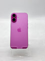 US Cellular Apple iPhone 16 A3081 256GB Pink 100% Battery Health - Cracked Screen - image 5