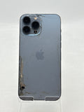 T-Mobile Apple iPhone 13 Pro Max 6.7" A2484 128GB Sierra Blue - Cracked Read! image 1