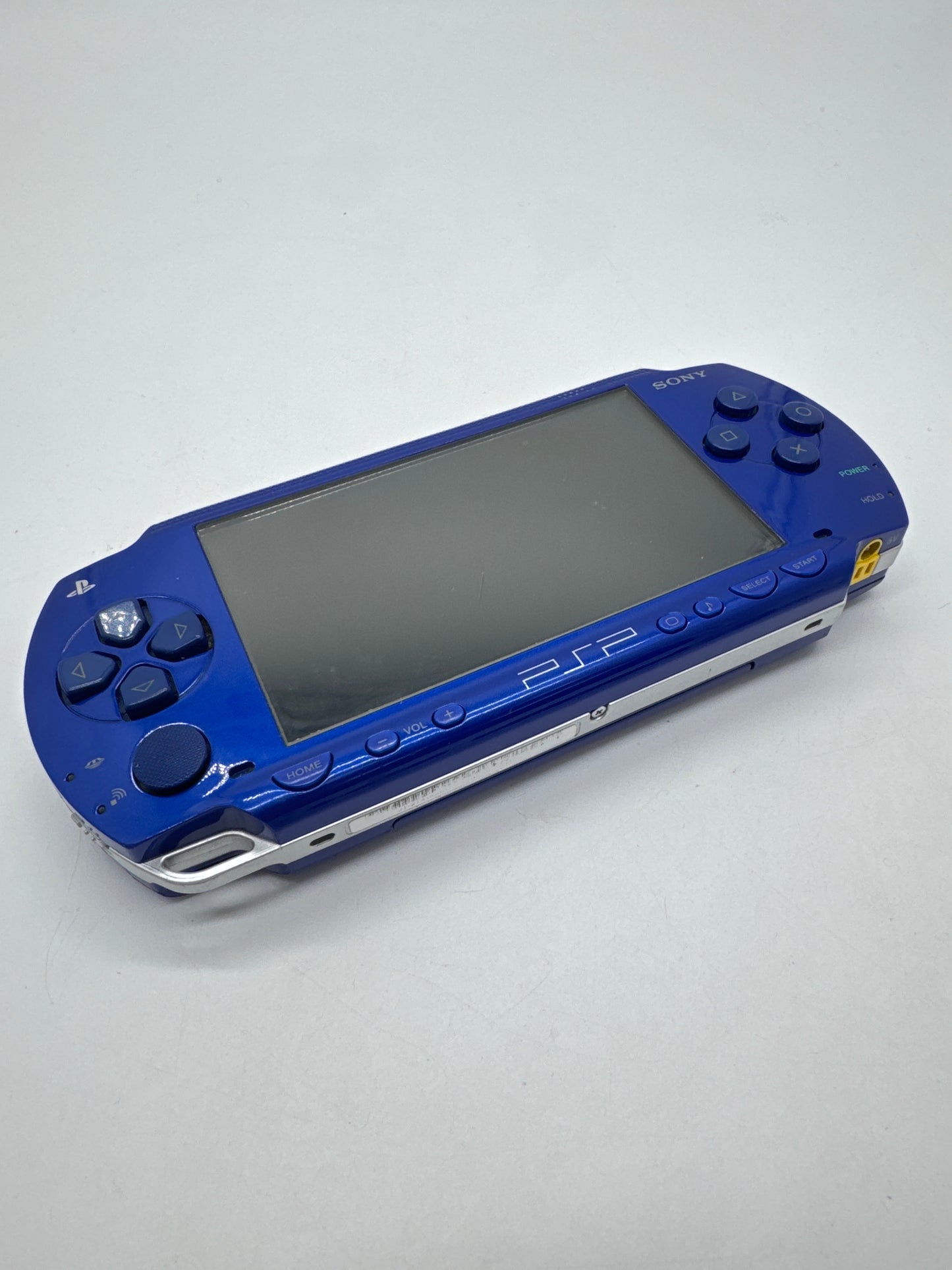 Sony PSP-1000 Metallic Blue Console w/ 3600mAh Battery #94 BROKEN NO IMAGE AS IS