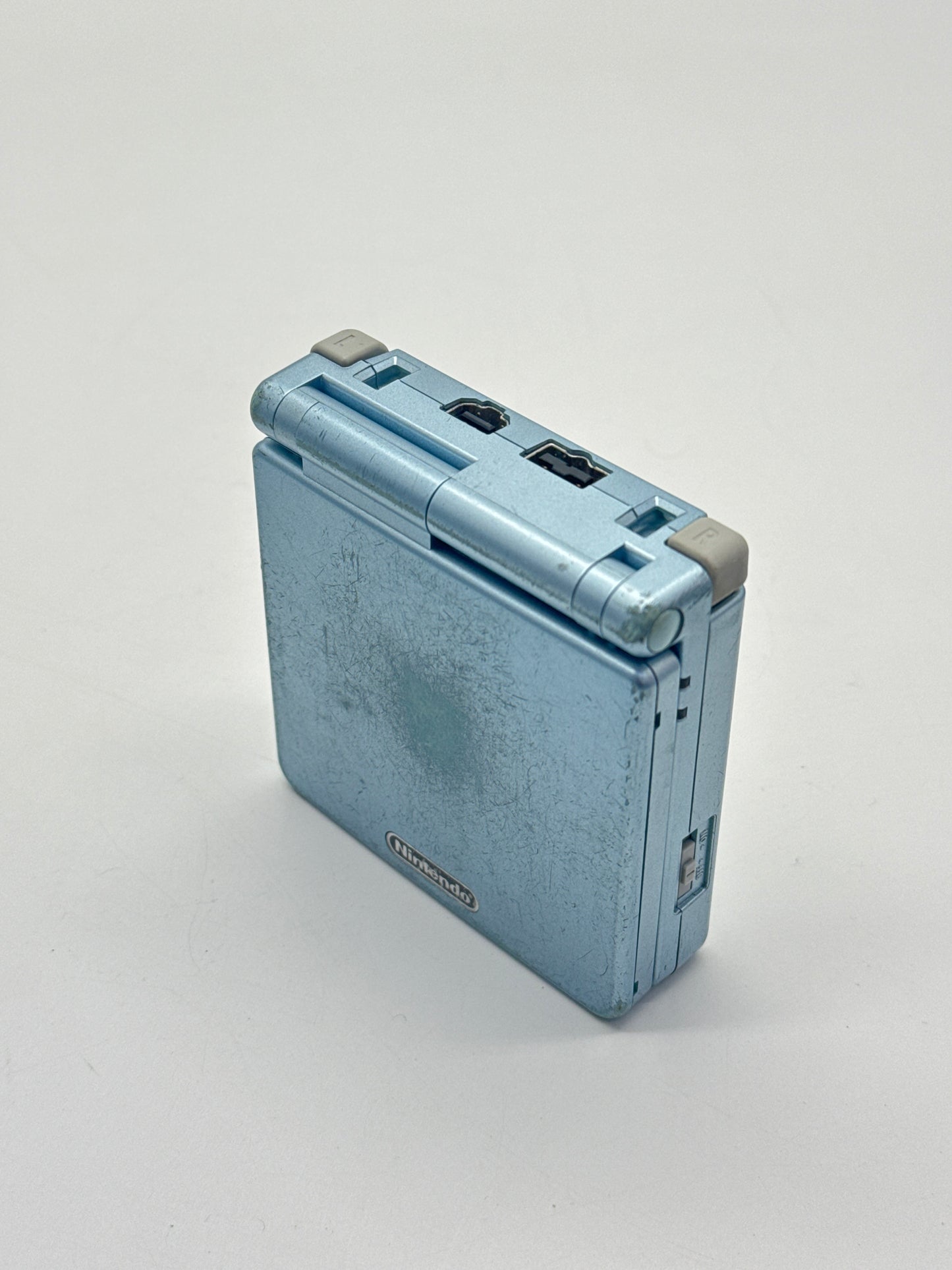 Nintendo Game Boy Advance SP AGS-001 Blue Console #649 w/ Charger