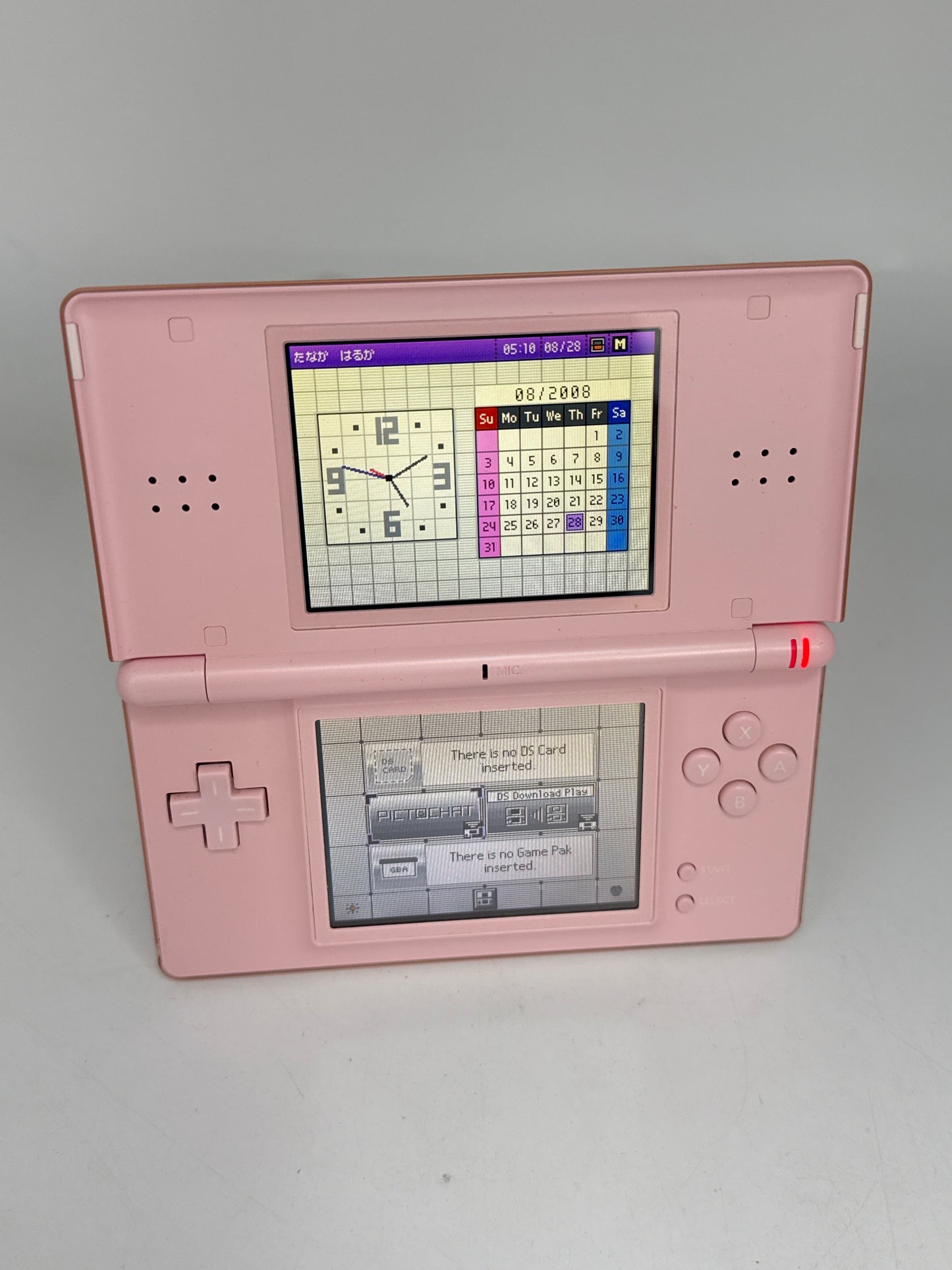 Nintendo DS Lite USG-001 Pink Console #90 No Charger