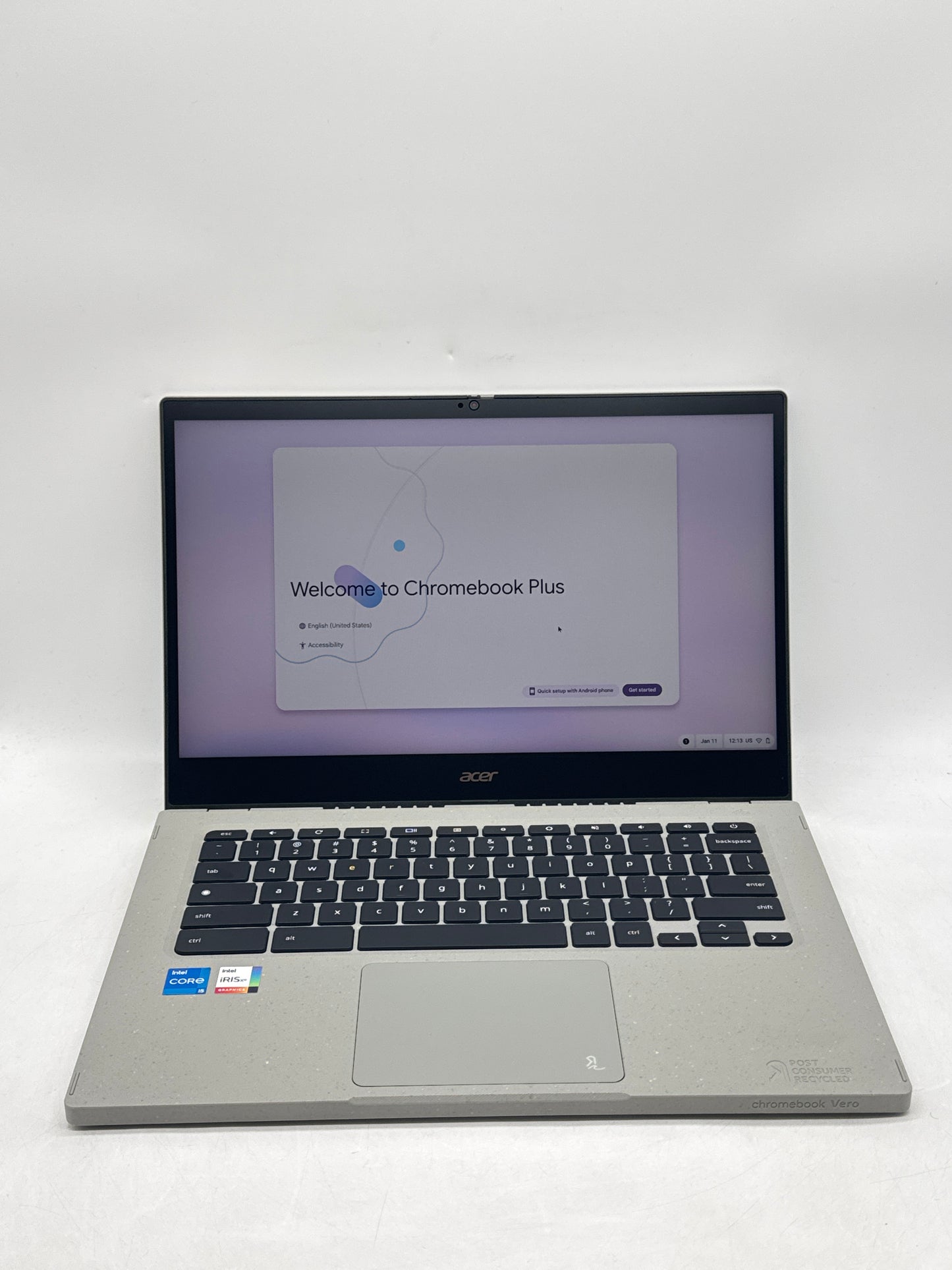 Acer Chromebook Vero N22Q17 14" FHD Core i5-1235U 1.30GHz 256GB SSD 8GB RAM