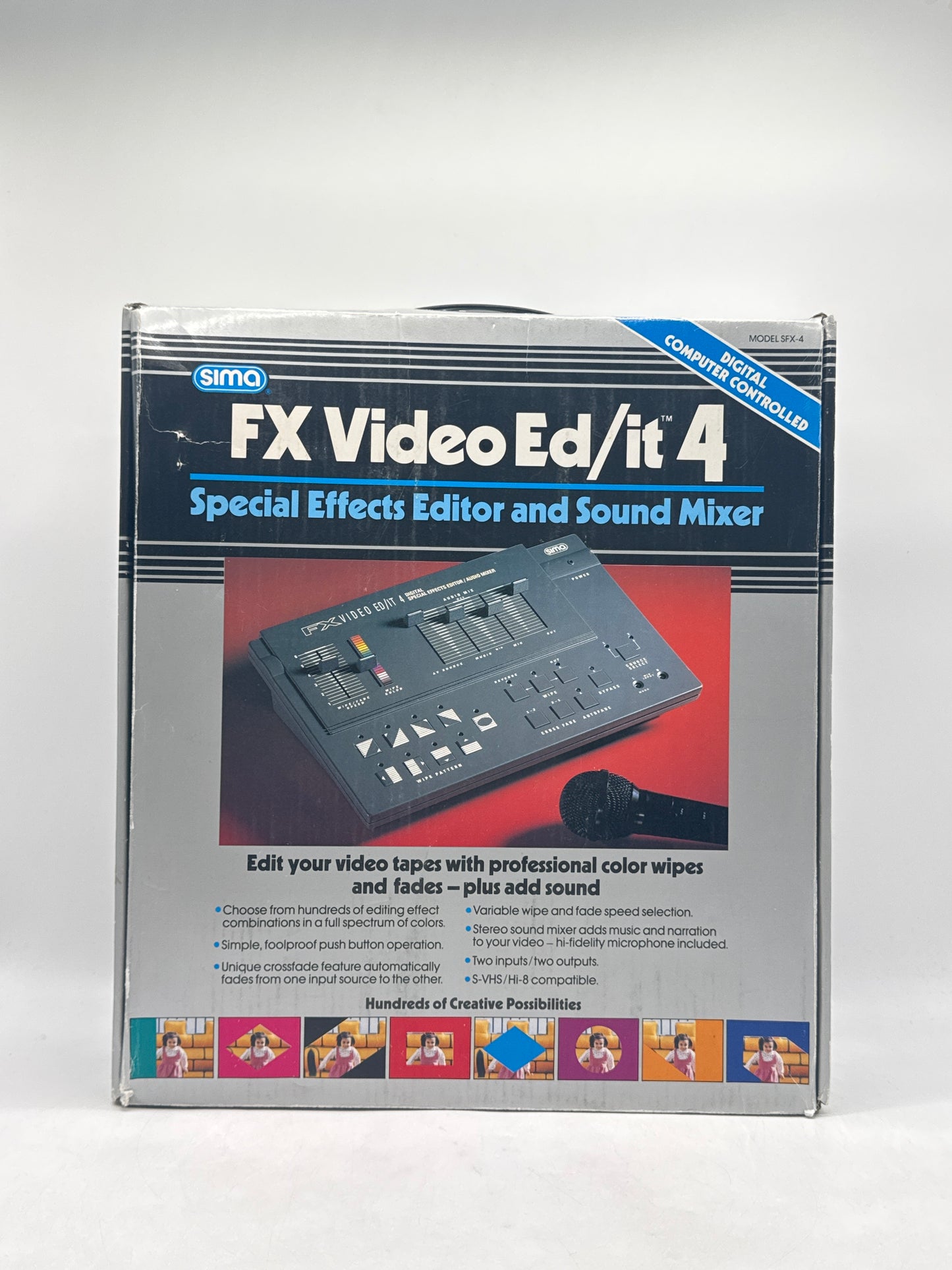 SIMA FX Video Ed/it 4 Special Effects Editor and Sound Mixer