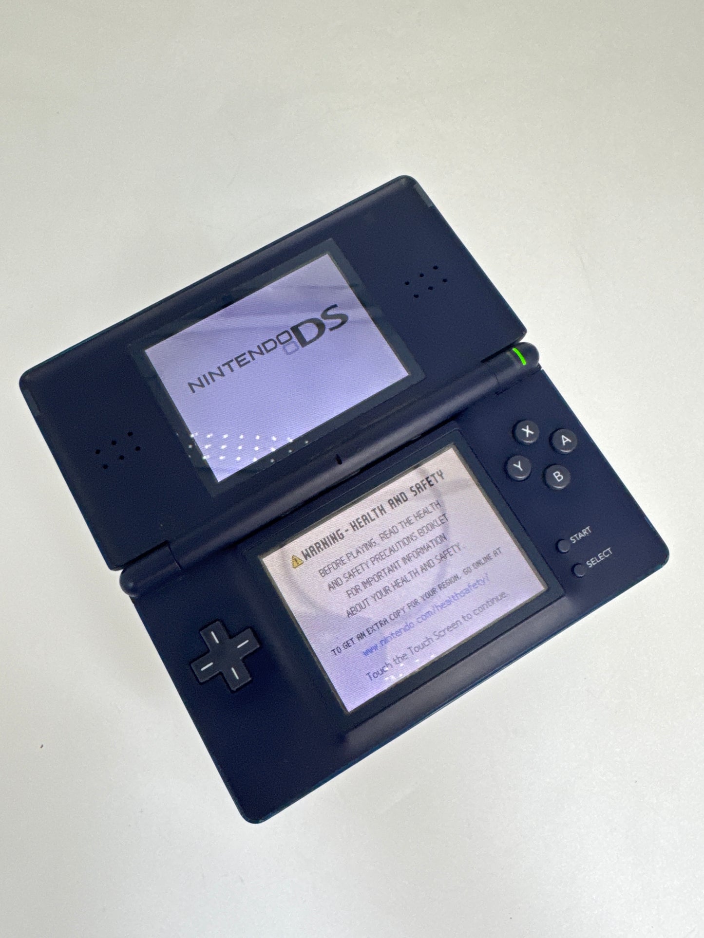 Nintendo DS Lite USG-001 Blue Console Only #57 BAD D-PAD AS IS