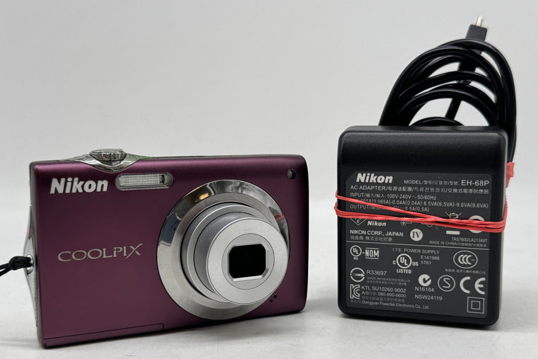 Nikon COOLPIX S3000 12MP 4x Zoom Purple Digital Camera
