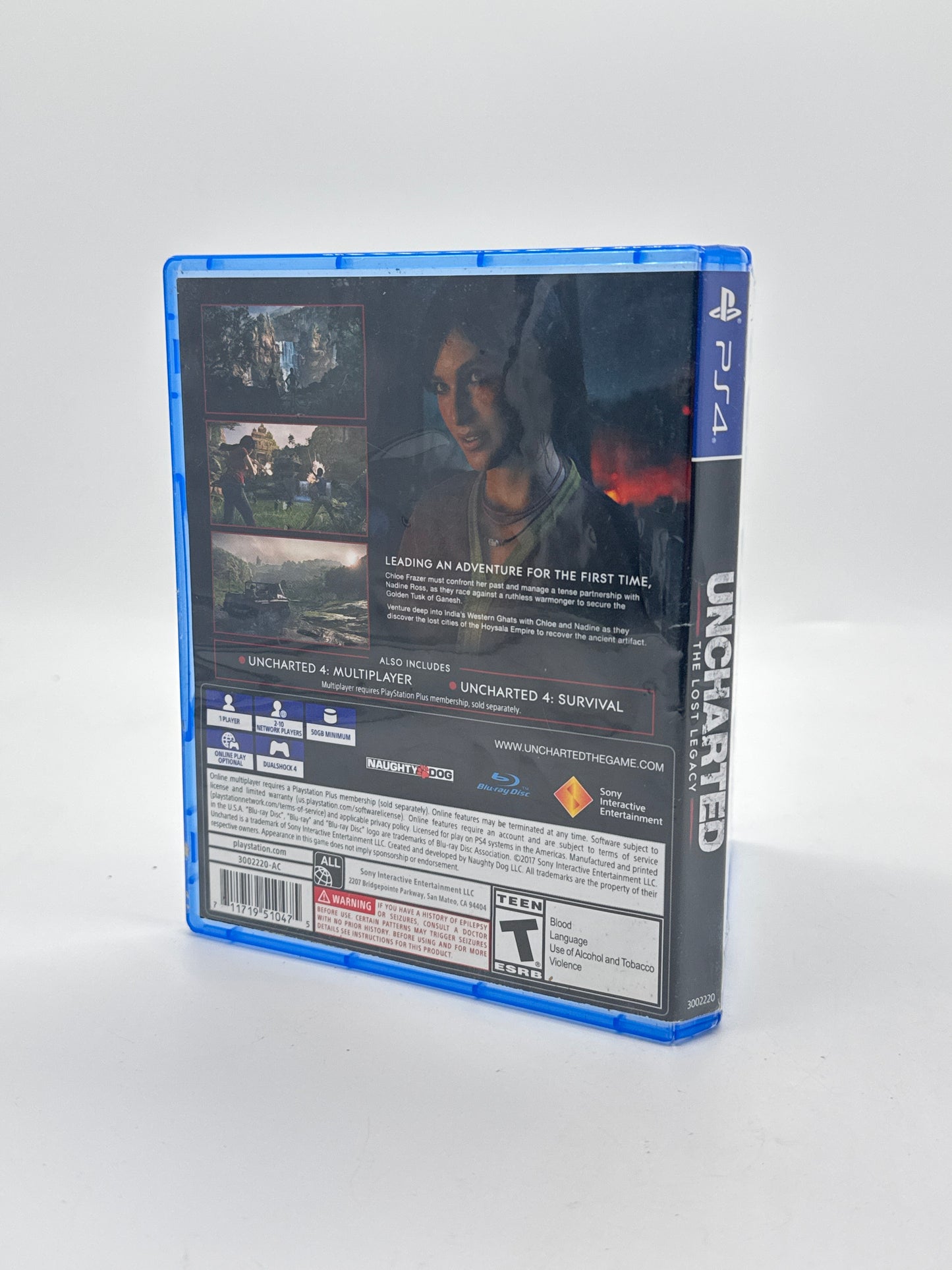 Uncharted: The Lost Legacy (PlayStation 4, 2017)