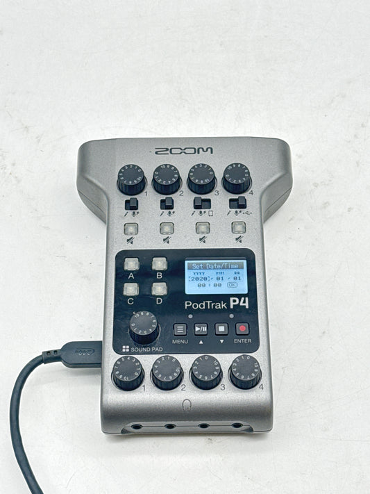 Zoom PodTrak P4 Podcast Recorder