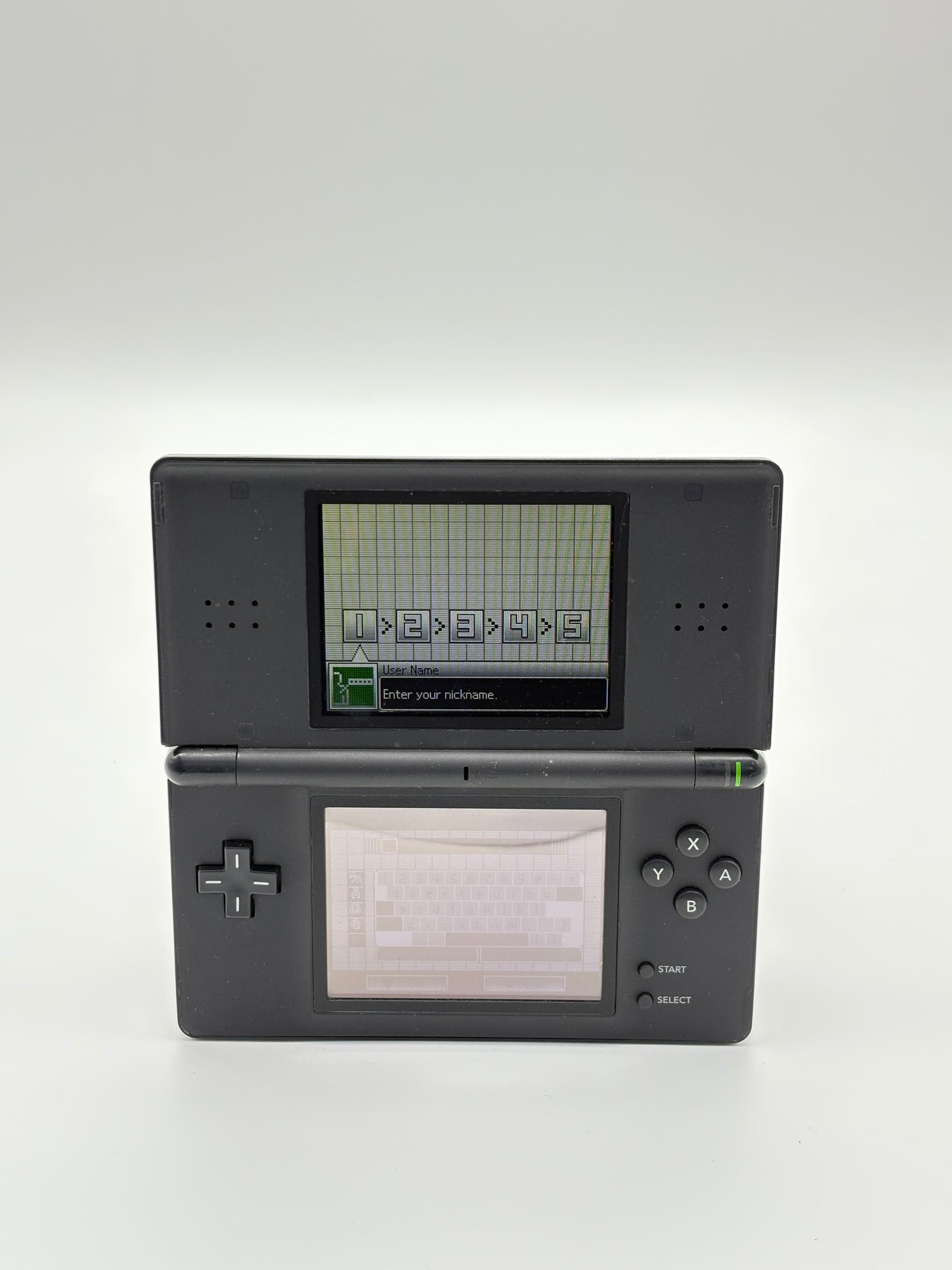 Nintendo DS Lite USG-001 Black Console UNTESTED AS IS #314