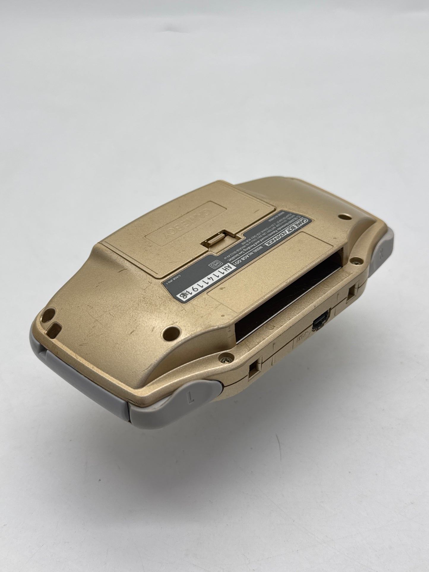 Nintendo Game Boy Advance AGB-001 Gold Console #393