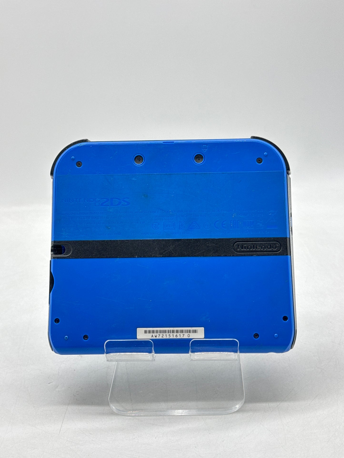 Nintendo 2DS FTR-001 Handheld Game Console Blue - Not Working