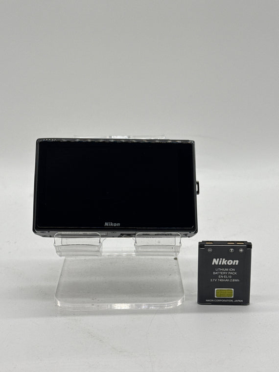 Nikon COOLPIX S60 10.0MP Digital Camera Black UNTESTED