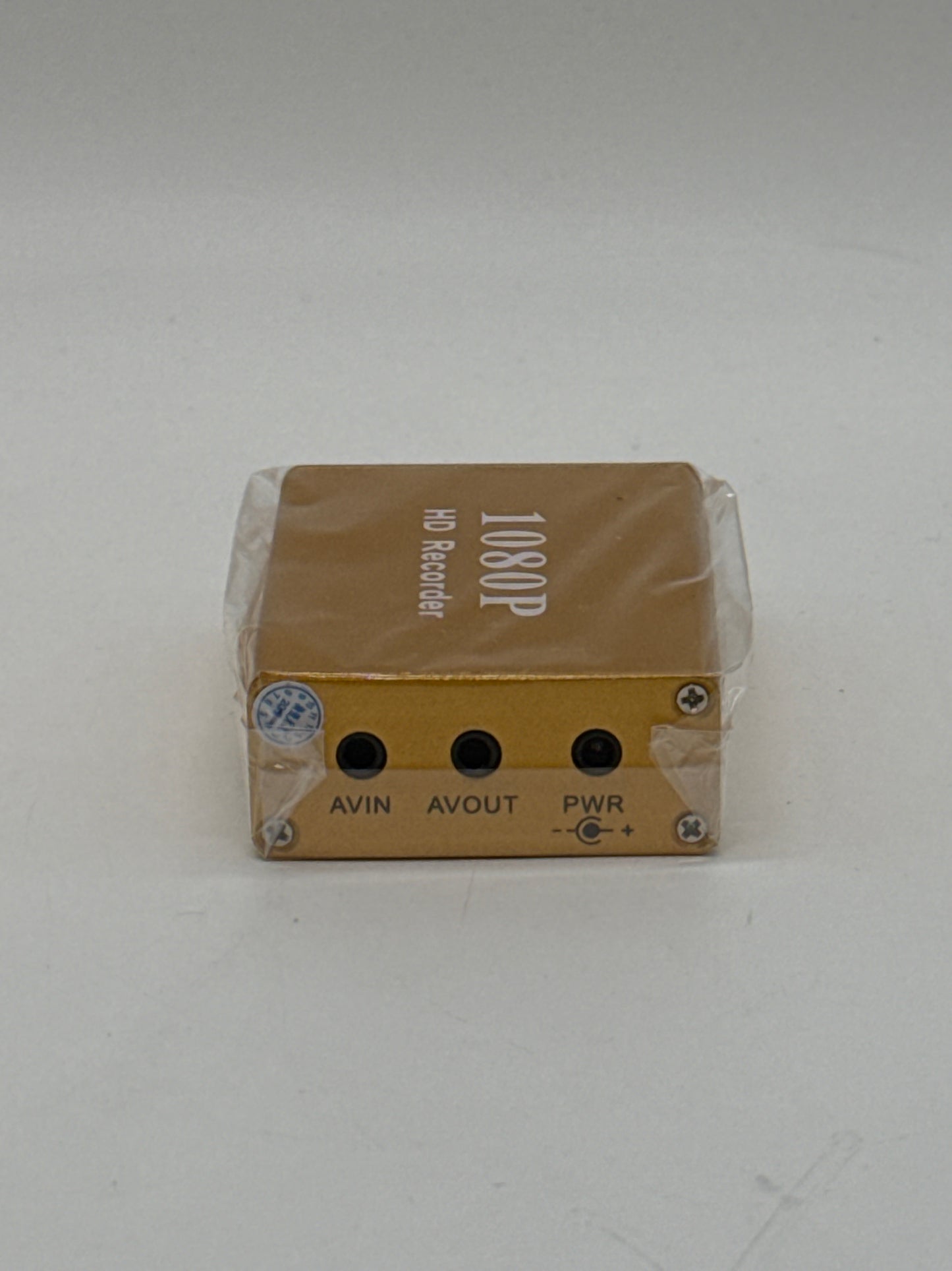 Gracetop Mini SD DVR Real-time Video Recorder Golden Color