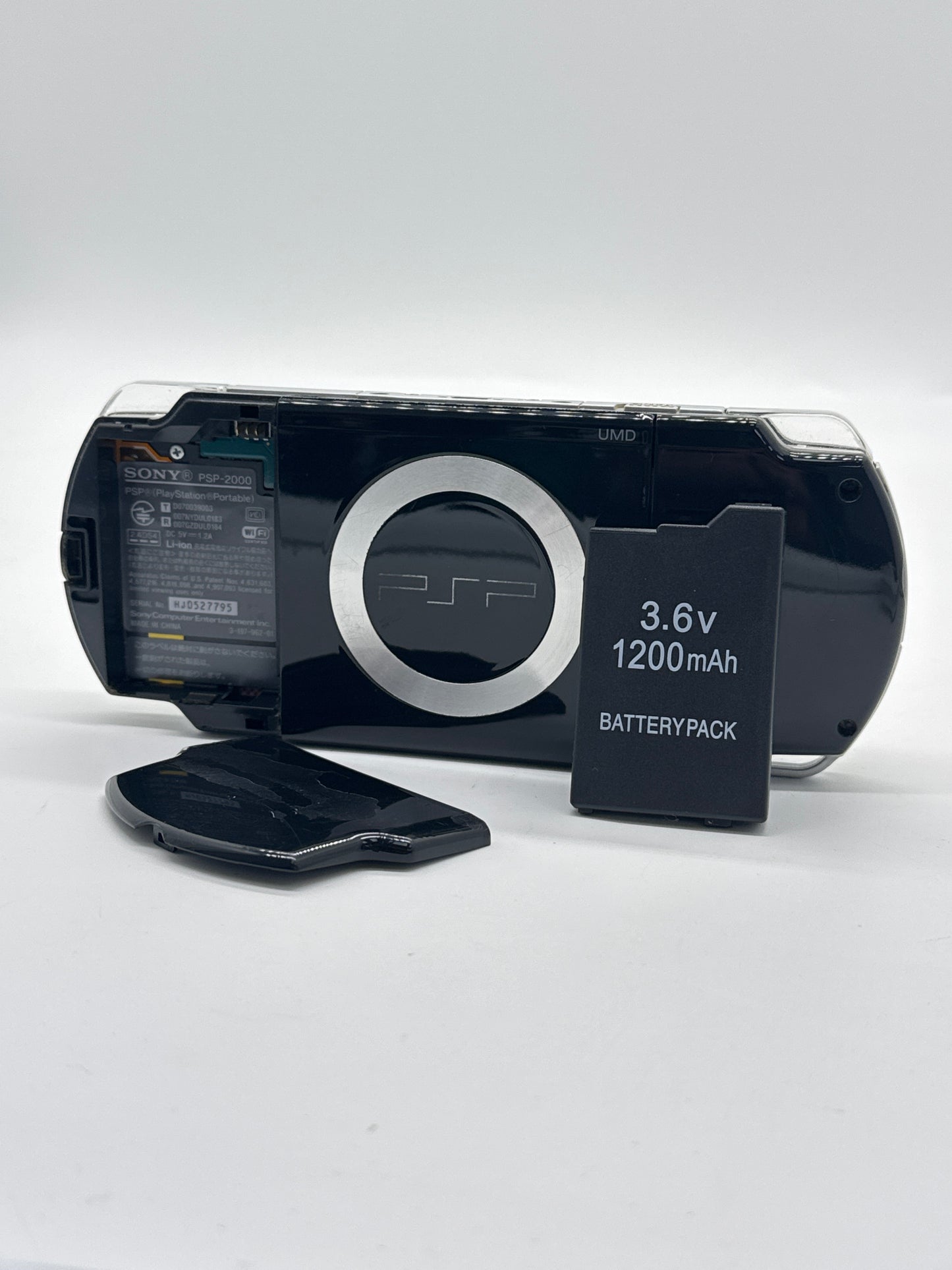 Sony PlayStation Portable PSP-2000 Piano Black Console #7