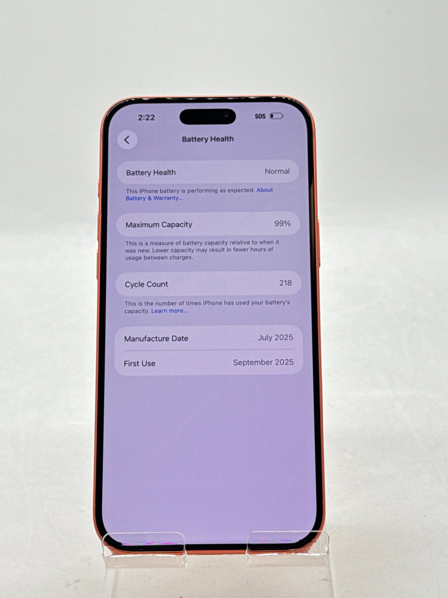 T-Mobile Apple iPhone 17 Pro Max A3257 512GB Cosmic Orange - Aftermarket Screen