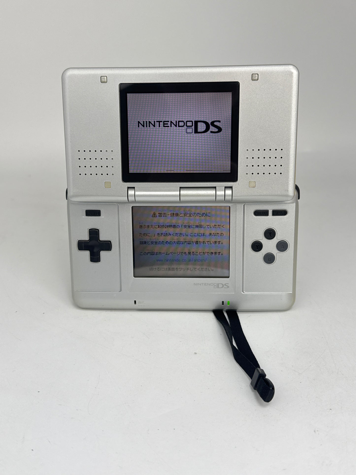 Nintendo DS Original NTR-001 Silver Console w/ Stylus Only #168 UNTESTED AS IS