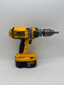 DeWalt DC988 Heavy Duty XRP 1/2" Cordless Drill Driver Hammerdrill 3 Batteries No Charger - image 4