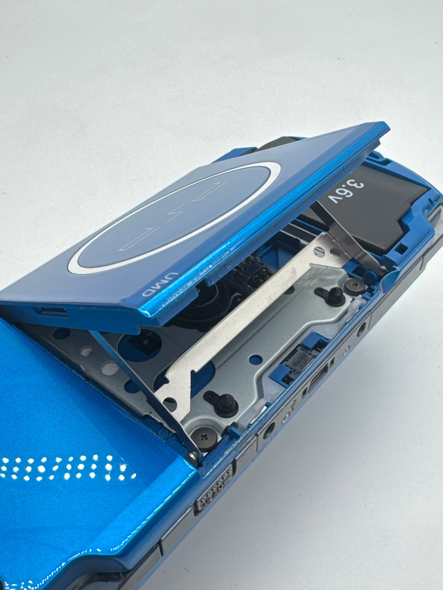 Sony PSP-3000 Blue Console #56 w/ 2400mAh Battery No Charger No Battery Lid