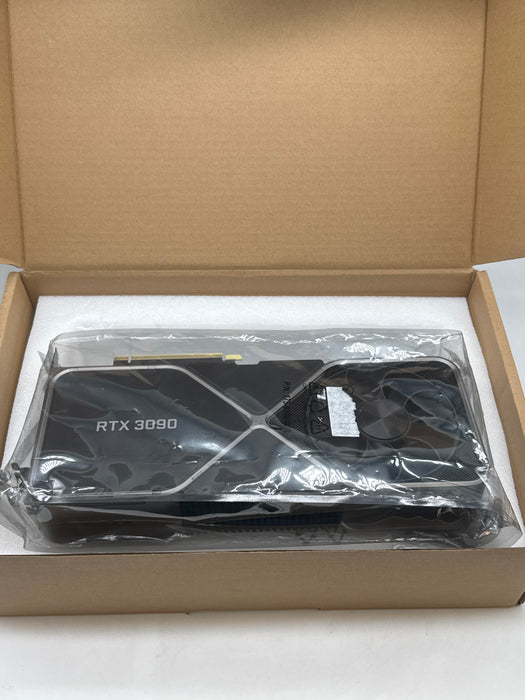 NVIDIA GeForce RTX 3090 Founders Edition Dual Fan 24GB GDDR6X PCIe 4.0 Graphics Card