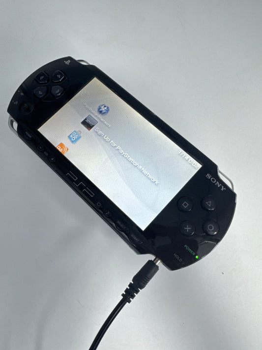 Sony PSP-1000 Piano Black Console #78 No Battery No Charger READ AS IS