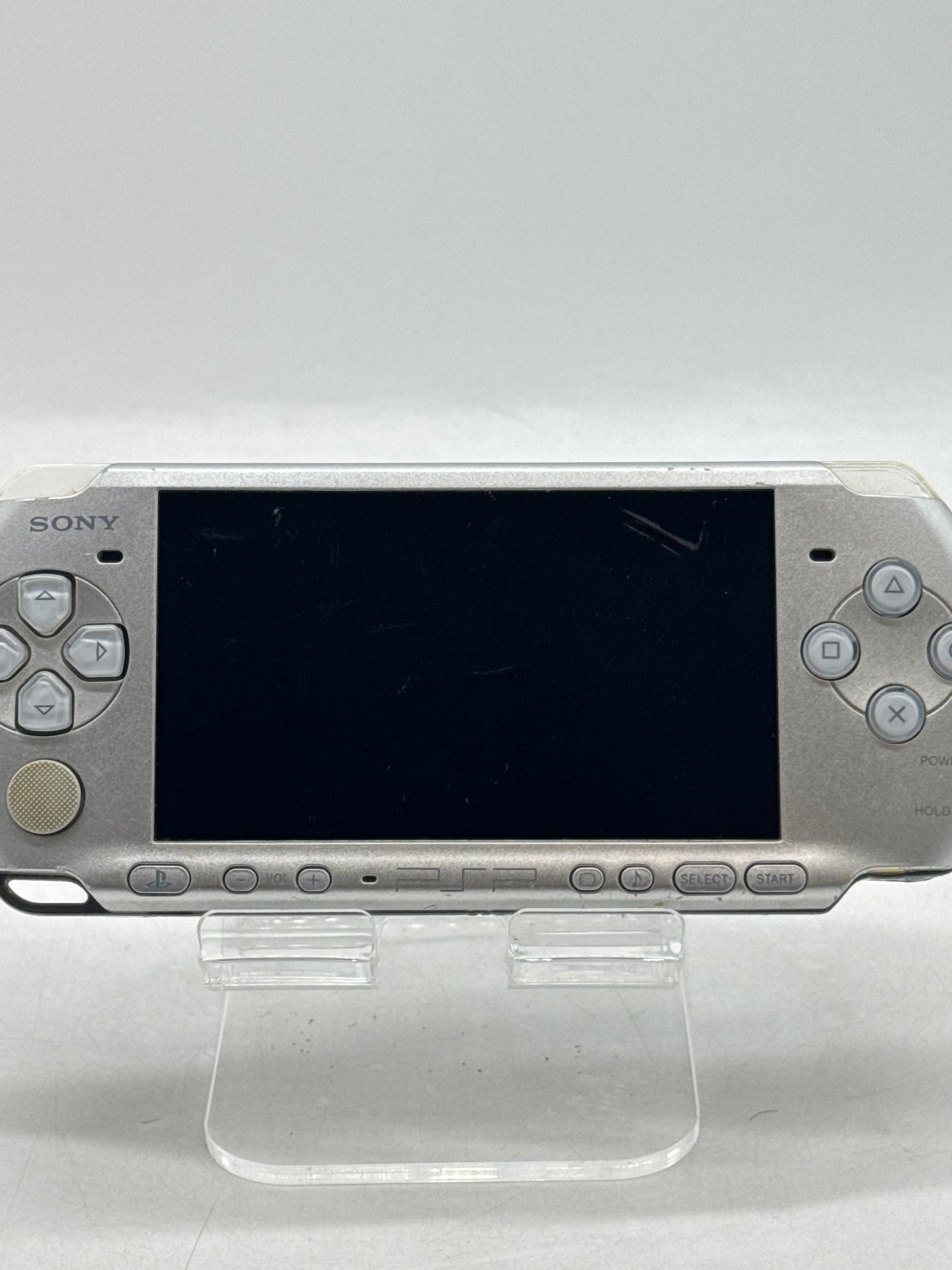 Sony PlayStation Portable PSP-3000 Video Game Handheld Console Mystic Silver