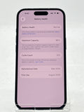 Unlocked Apple iPhone 15 A2846 128GB Black 96% Battery Health - Read! image 3