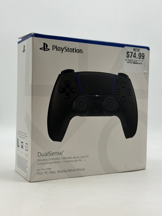 Sony PS5 DualSense CFI-ZCT2W Wireless Controller Midnight Black - New Open Box