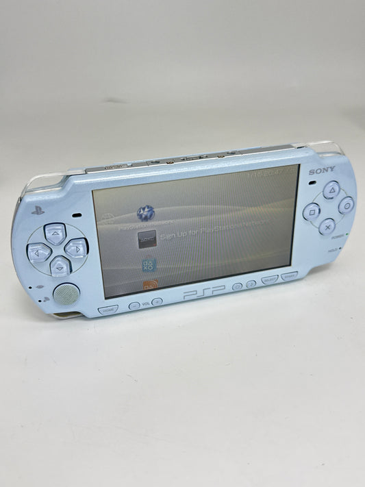 Sony PSP-2000 Blue Console #91 w/1200mAh Battery & No Charger NOISY DISC DRIVE