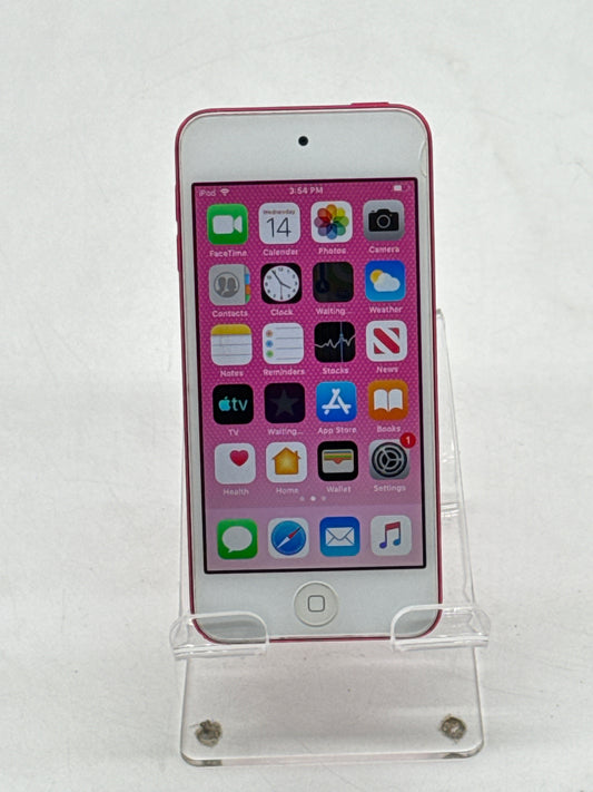 Apple iPod Touch 6th Generation Model A1574 16GB Pink WiFi Only - Cracked Front