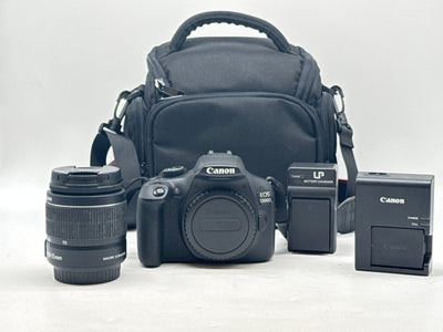 Canon EOS 1300D 18MP DSLR w/ 18-55mm Lens Battery Charger