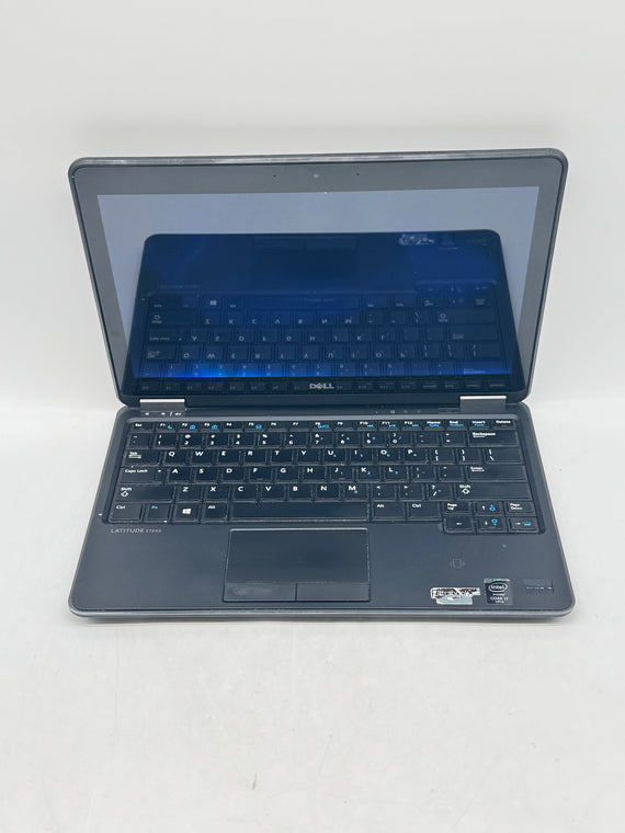 Dell Latitude E7240 Laptop Black 12.5" i7-4600U 8GB RAM 256GB SSD For Parts Read!