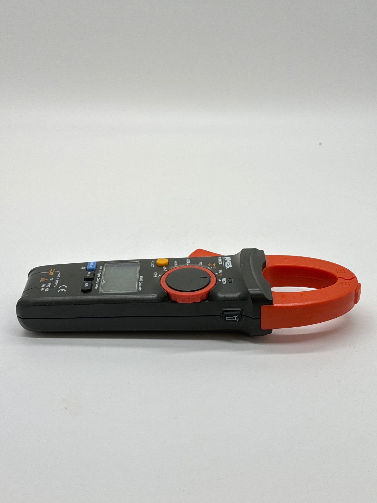 Ames CM400A AC Clamp Meter Cat iii 600V With Case, Leads, And Manual - Used