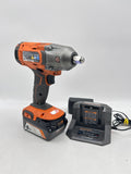 RIDGID R86215 Cordless Impact Wrench 18V Li-Ion Battery & Charger image 1