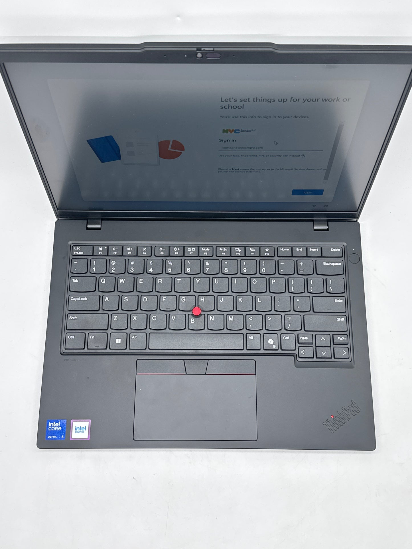 Remotely Managed Lenovo ThinkPad L14 Gen 5 Touch Ultra 5 125U 256GB SSD 8GB RAM